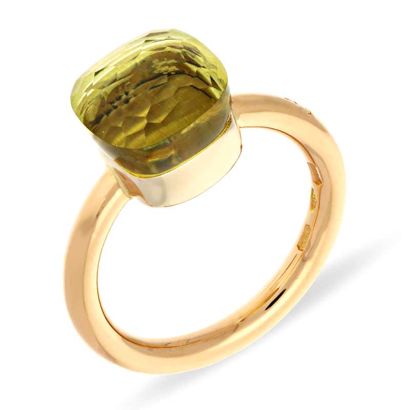 Pomellato Lemonquarz-Ring Roségold