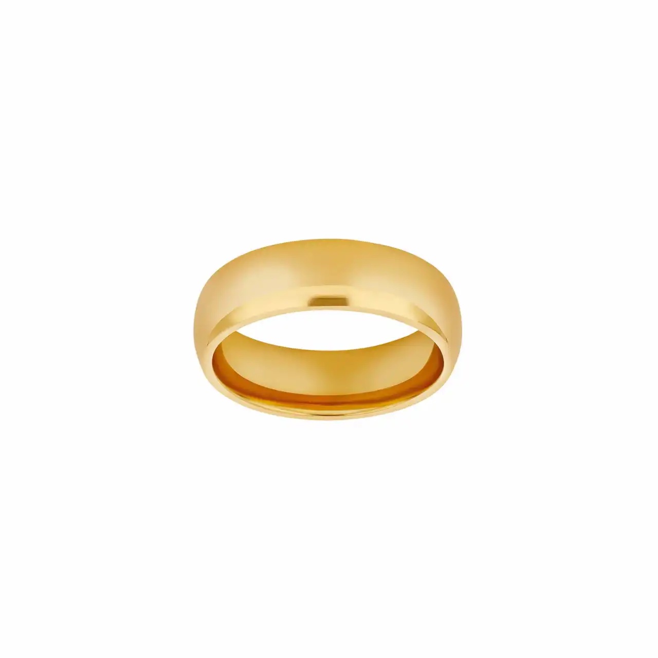 Son of Noa Ring Edelstahl, vergoldet Größe 64