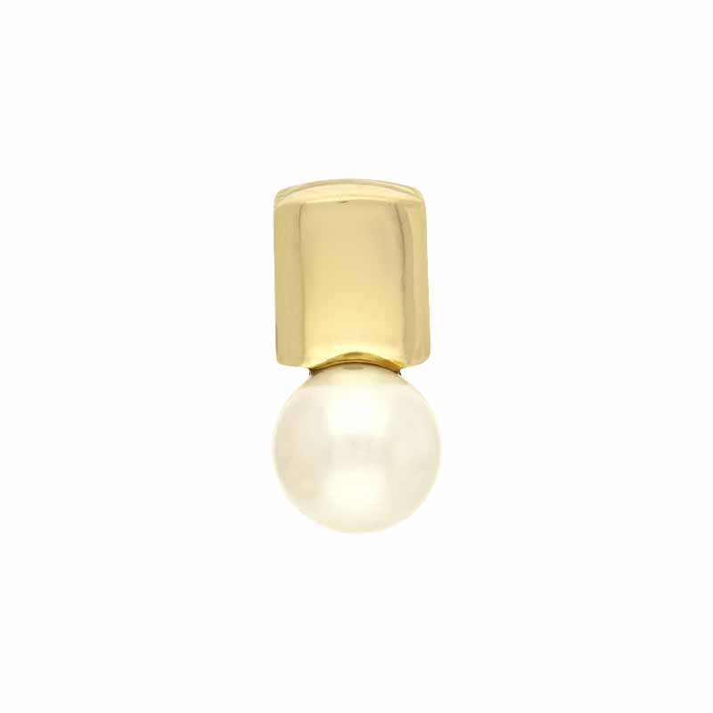 Perl-Anhänger Gelbgold