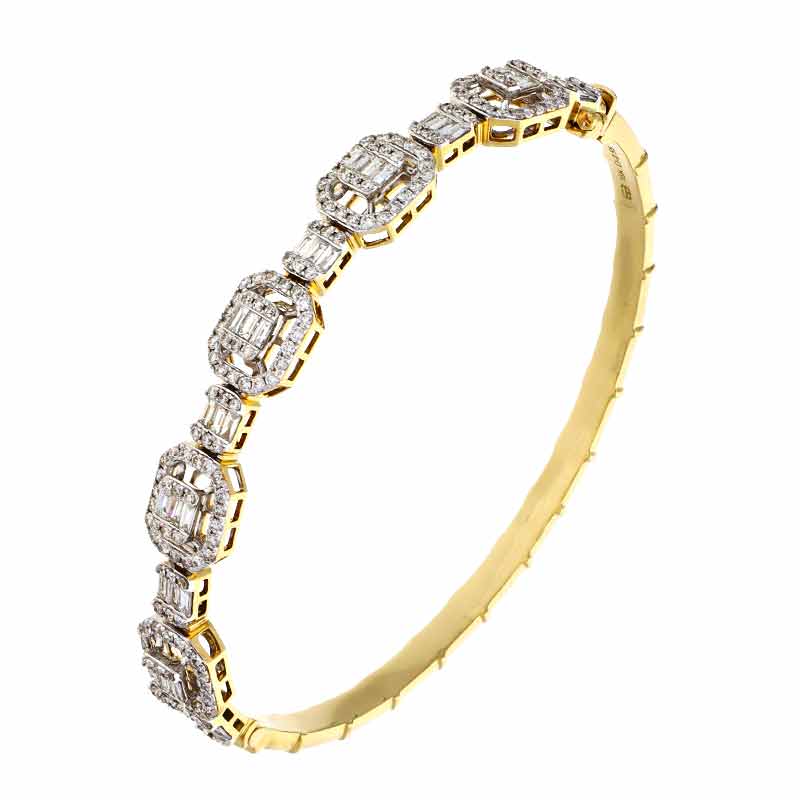 Brillant-Armreif Bicolor