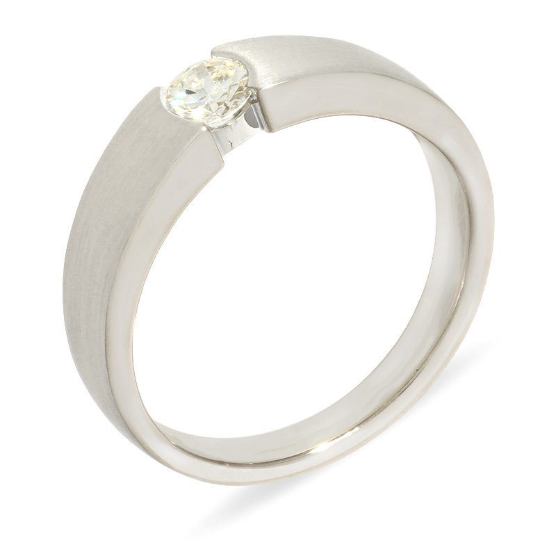 Brillant-Ring Weißgold 0,29 ct
