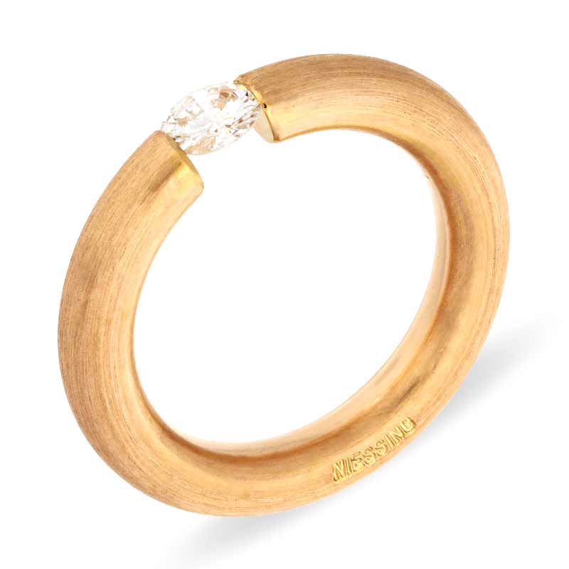 Niessing Brillant-Ring Gelbgold