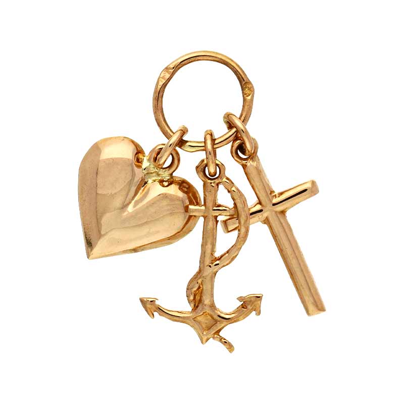 Anhänger Rotgold