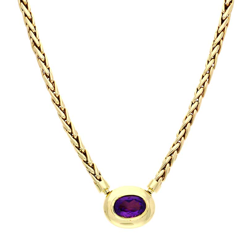Amethyst-Collier Bicolor