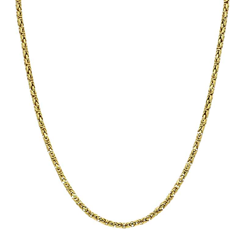 Halskette Gelbgold